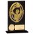Maverick Fusion Netball Trophy | Black Glass | 140mm |  - CR24117A