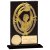 Maverick Fusion Netball Trophy | Black Glass | 125mm |  - CR24117AA