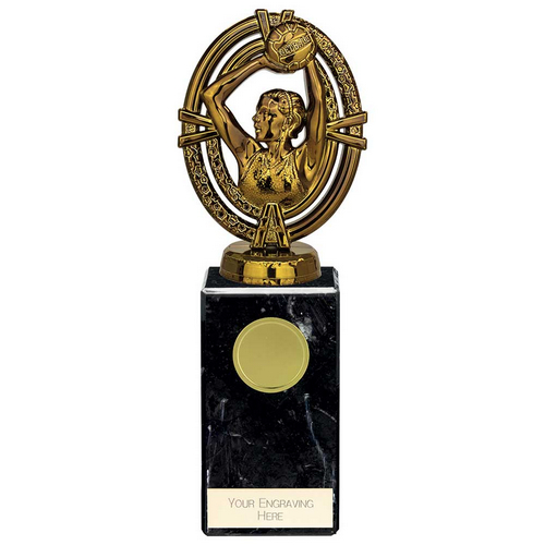 Maverick Legend Netball Trophy | Fusion Gold | 200mm | S7