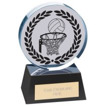 Emperor Crystal Netball Trophy | 125mm | G25