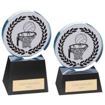 Emperor Crystal Netball Trophy | 125mm | G25