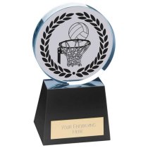 Emperor Crystal Netball Trophy | 155mm | G24