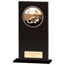 Hero Glass Fishing Trophy | Jet Black | 160mm |