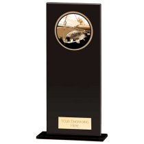 Hero Glass Fishing Trophy | Jet Black | 200mm |