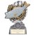 The Stars Fishing Plaque Trophy | Silver & Gold | 150mm | G9 - PA19065B