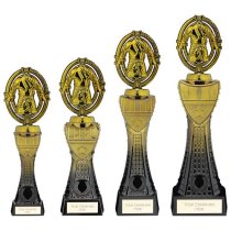 Maverick Heavyweight Martial Arts Trophy | Black & Gold | 230mm | G5