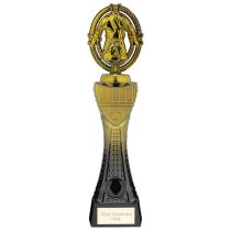 Maverick Heavyweight Martial Arts Trophy | Black & Gold | 290mm | G24