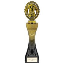 Maverick Heavyweight Martial Arts Trophy | Black & Gold | 290mm | G24