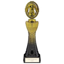 Maverick Heavyweight Martial Arts Trophy | Black & Gold | 315mm | G25