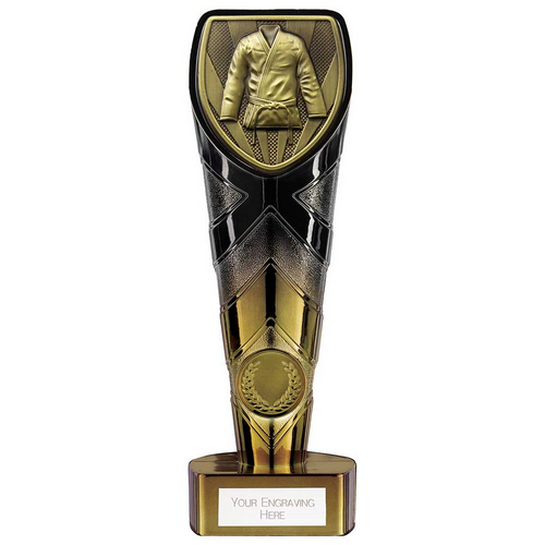 Fusion Cobra Martial Arts Trophy | Black & Gold | 200mm | G7