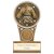Ikon Tower Martial Arts Trophy | Antique Silver & Gold | 125mm | G9 - PA24232A