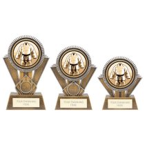 Apex Martial Arts Trophy | Gold & Silver | 180mm | G25