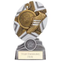The Stars Running Plaque Trophy | Silver & Gold | 150mm | G9