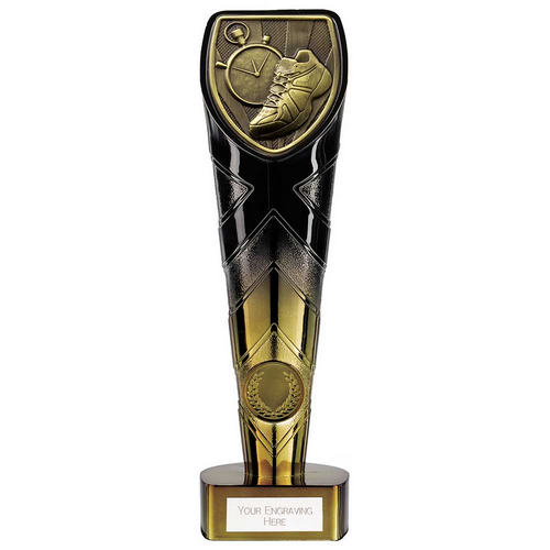 Fusion Cobra Running Trophy | Black & Gold | 225mm | G7