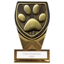 Fusion Cobra Dog Obedience Trophy | Black & Gold | 110mm | G9