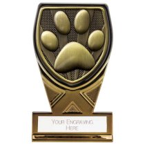 Fusion Cobra Dog Obedience Trophy | Black & Gold | 110mm | G9