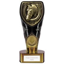 Fusion Cobra Equestrian Trophy | Black & Gold | 150mm | G7