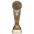 Ikon Tower Hockey Trophy | Antique Silver & Gold | 225mm | G24 - PA24230E