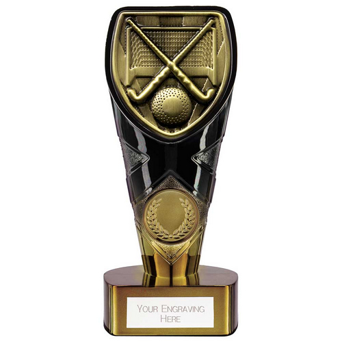 Fusion Cobra Hockey Trophy | Black & Gold | 150mm | G7