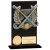 Euphoria Hero Field Hockey Glass Trophy | Jet Black | 140mm |  - CR19190B