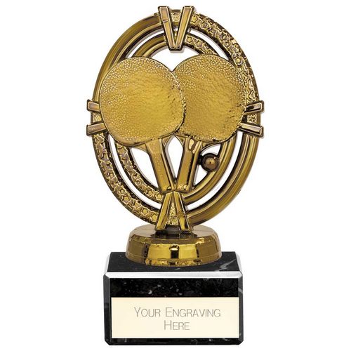 Maverick Legend Table Tennis Trophy | Fusion Gold | 135mm | S7