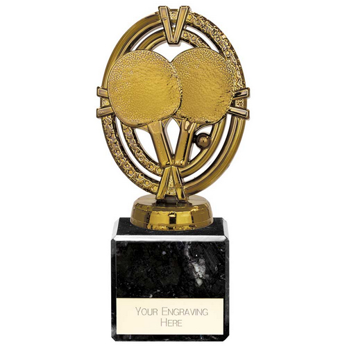 Maverick Legend Table Tennis Trophy | Fusion Gold | 150mm | S7