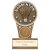 Ikon Tower Badminton Trophy | Antique Silver & Gold | 125mm | G9 - PA24200A