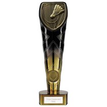 Fusion Cobra Badminton Trophy | Black & Gold | 225mm | G7