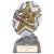 The Stars Ice Hockey Plaque Trophy | Silver & Gold | 170mm | G25 - PA24252C