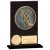 Euphoria Hero GAA Camogie Glass Trophy | Jet Black | 125mm |  - CR18241A