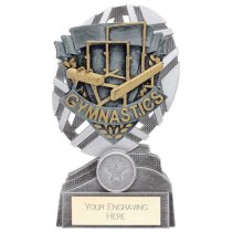 The Stars Gymnastics Plaque Trophy | Silver & Gold | 170mm | G25