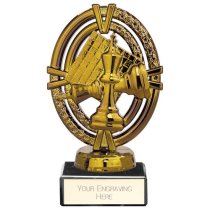 Maverick Legend Chess Trophy | Fusion Gold | 125mm | S7