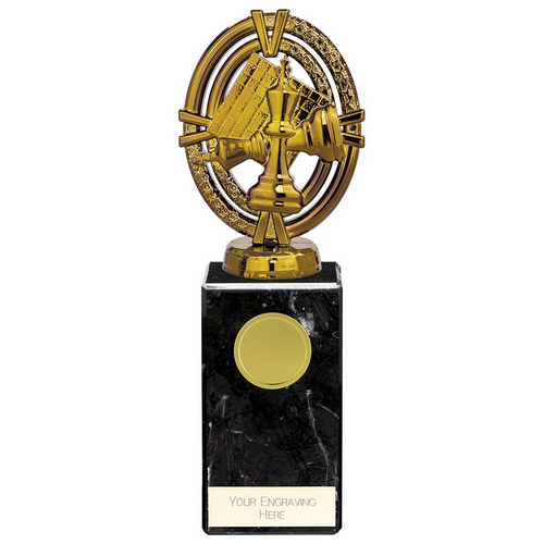 Maverick Legend Chess Trophy | Fusion Gold | 200mm | S7