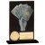 Euphoria Hero Cards Poker Glass Trophy | Jet Black | 125mm |  - CR18020A