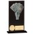 Euphoria Hero Cards Poker Glass Trophy | Jet Black | 160mm |  - CR18020C