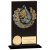 Euphoria Hero Dominoes Glass Trophy | Jet Black | 140mm |  - CR19184B
