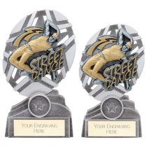 The Stars Street Dance Plaque Trophy | Silver & Gold | 150mm | G9