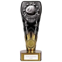 Fusion Cobra 2nd Place Trophy | Black & Gold | 175mm | G7