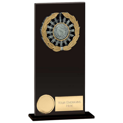 Euphoria Crystal Hero Multisport Trophy | Jet Black | 180mm |