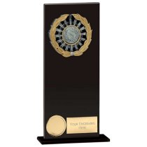 Euphoria Crystal Hero Multisport Trophy | Jet Black | 200mm |