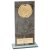 Quarry Marble Jade Glass Trophy | Black | 160mm |  - CR24586A