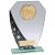 Starlight Hex Jade Glass Trophy | Black | 165mm |  - CR24591A