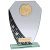 Starlight Hex Jade Glass Trophy | Black | 205mm |  - CR24591C