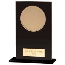 Hero Matrix Glass Trophy | Black | 125mm |