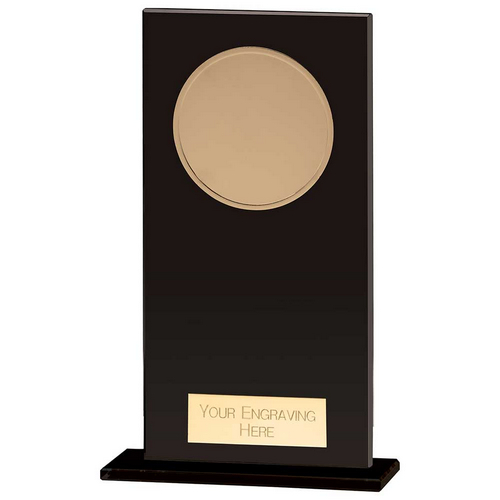 Hero Matrix Glass Trophy | Black | 160mm |