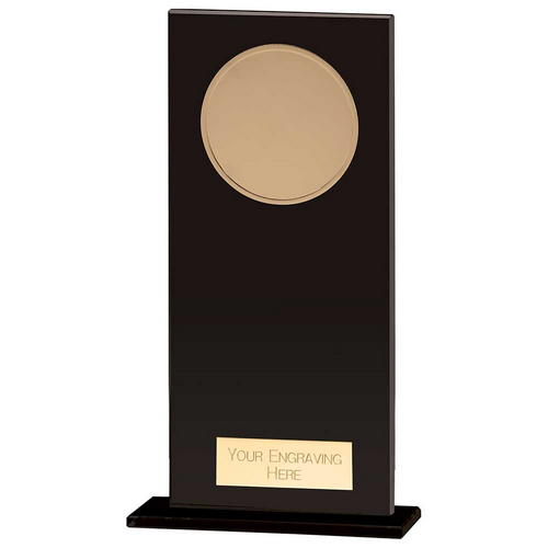 Hero Matrix Glass Trophy | Black | 180mm |