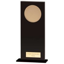 Hero Matrix Glass Trophy | Black | 200mm |
