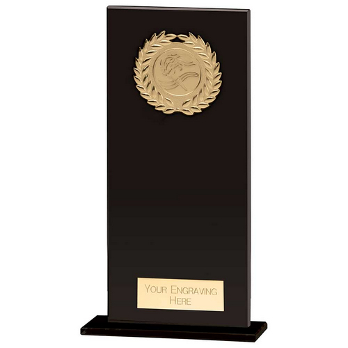 Hero Glass Trophy | Black | 180mm |