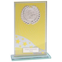 Sunstrike Glass Trophy |Gold | 165mm |