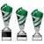 Hurricane Silver & Green Plastic Cup Trophy | Heavy Marble Base | 170mm | E1408A - TR24530A